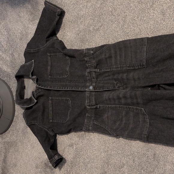 Judy Blue Denim Jumpsuit Size Medium - Picture 2 of 9